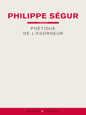 cover image of Poétique de l'égorgeur